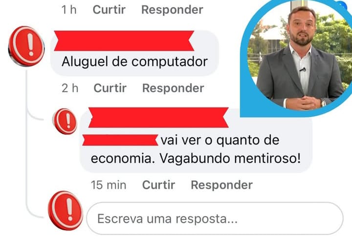 Prefeitura continua calada após comissionado chamar “vagabundo mentiroso”